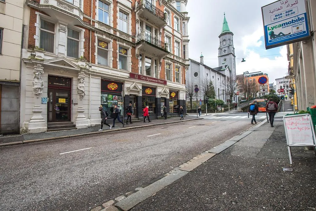 City Apartment Hotel Bergen Norveç